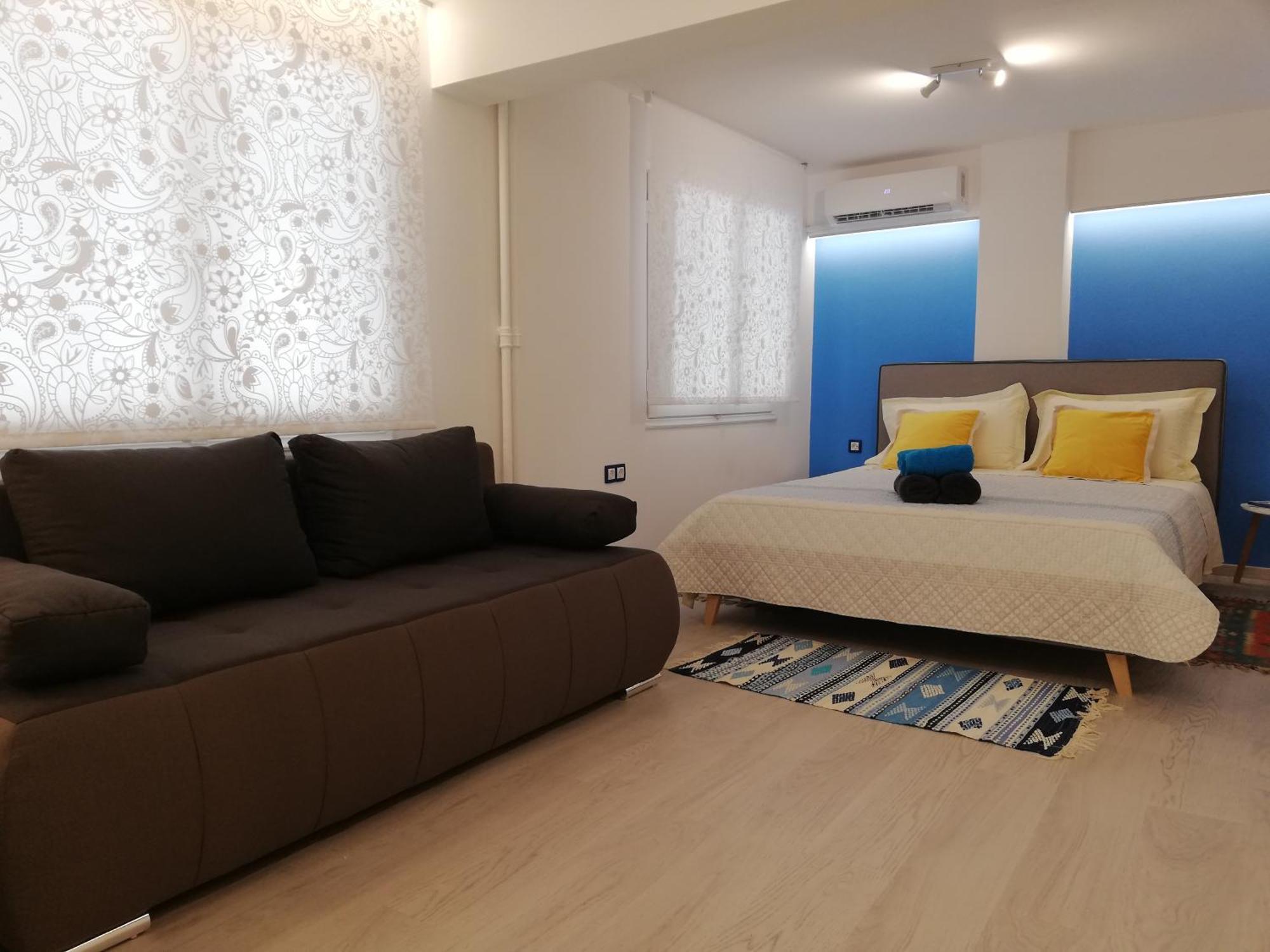 Athens *Blue Grand Suite *Di Giorgio Central Apartment Buitenkant foto