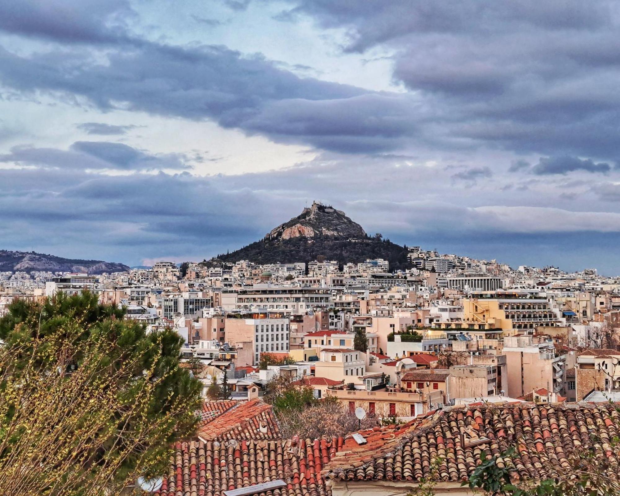 Athens *Blue Grand Suite *Di Giorgio Central Apartment Buitenkant foto
