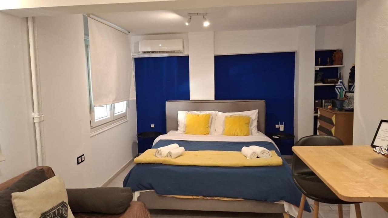 Athens *Blue Grand Suite *Di Giorgio Central Apartment Buitenkant foto