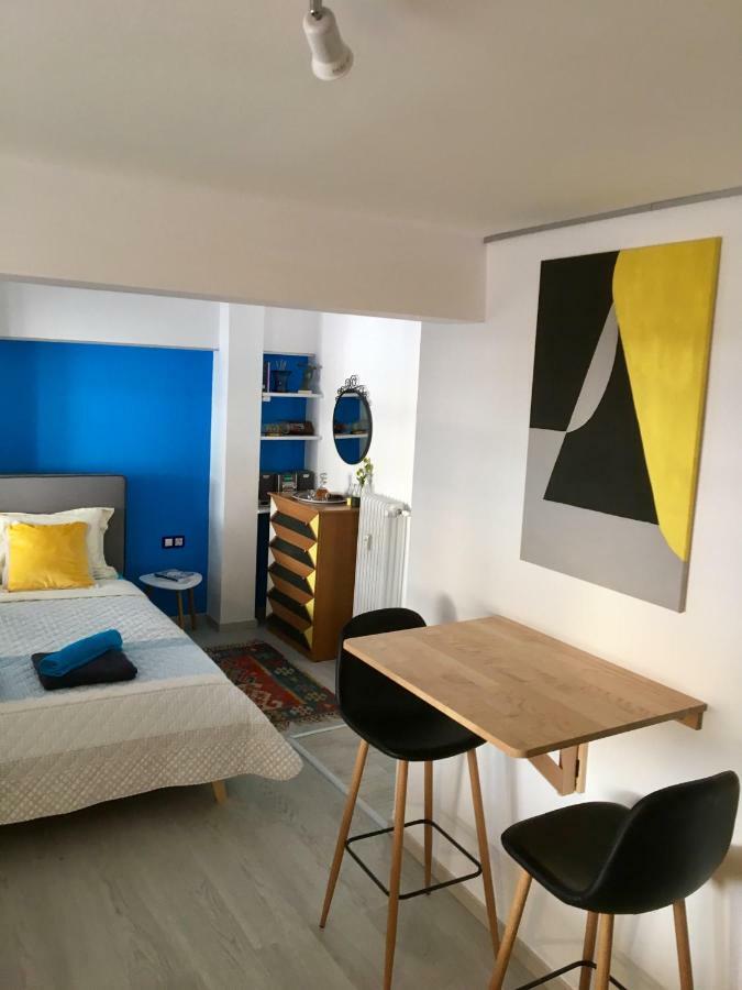 Athens *Blue Grand Suite *Di Giorgio Central Apartment Buitenkant foto