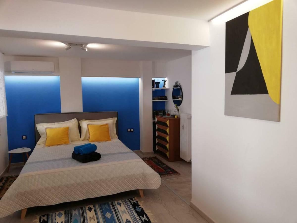 Athens *Blue Grand Suite *Di Giorgio Central Apartment Buitenkant foto